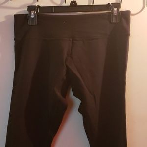 Black gym tights